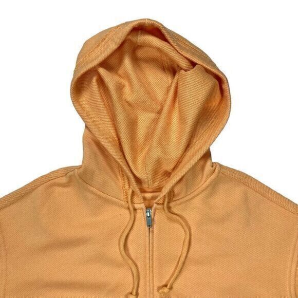 Aerie Cropped Hoodie Sweatshirt Womens XS Beach Party Zip Up Drawstring Coastal - Picture 3 of 16